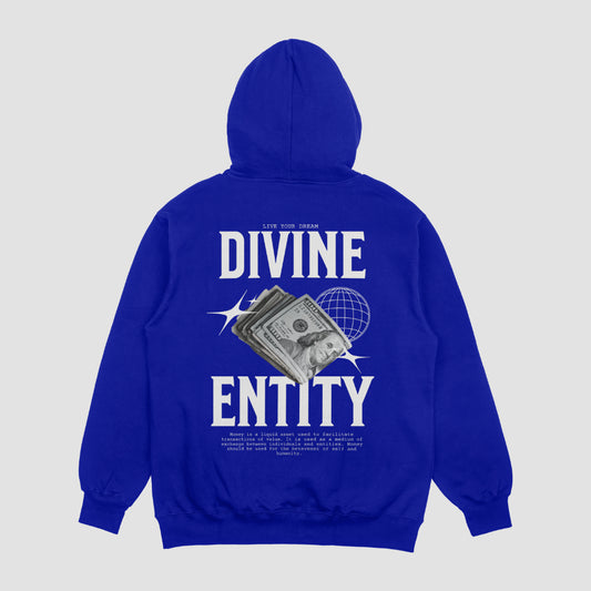 DE- Blue Money Hoodie